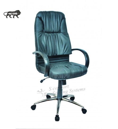 Scomfort Black Beauty High Back Executive Chair